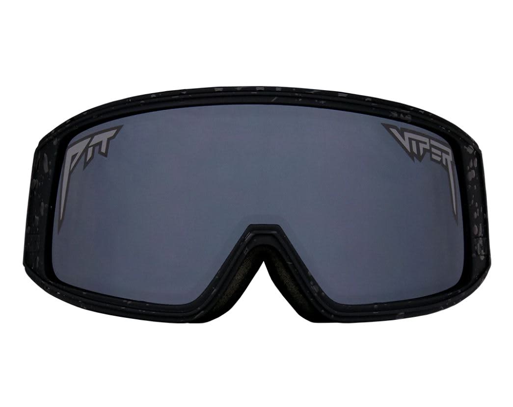 Pit Viper The Blacking Out Goggles Silver Mirror/Light Smoke Low Light Lens