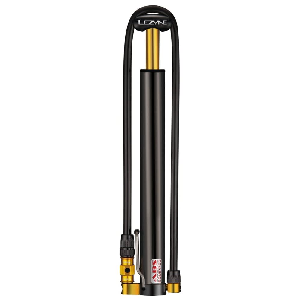 Lezyne Micro Floor Pump Drive HVG Black Hi-Gloss