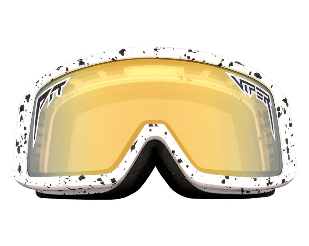 Pit Viper The Whiteout Goggles Gold Revo/Light Gold Low Light Lens