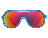 Pit Viper The Slipstream Grand Prix Red Mirror Lens Z87 Rated Glasses