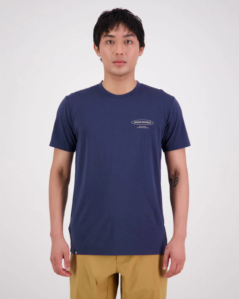 Mons Royale Men's Icon Merino Air-Con T-Shirt