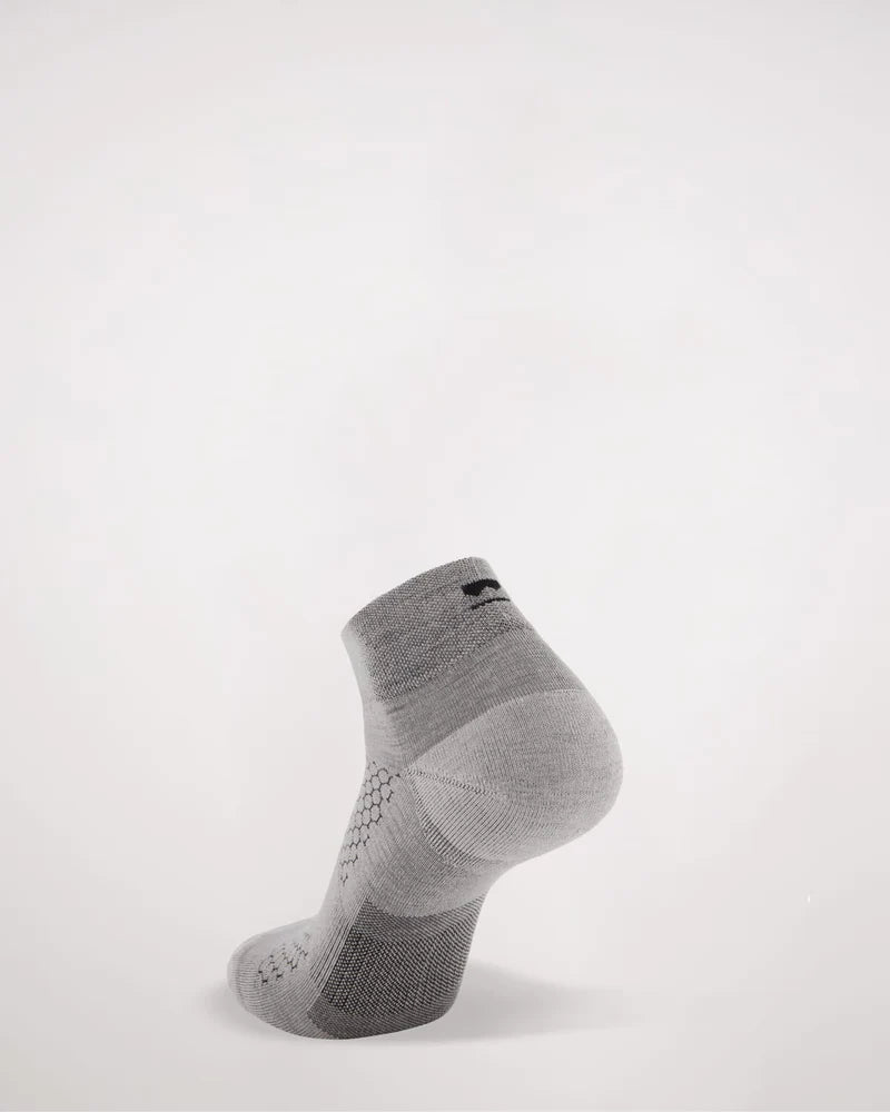 Mons Royale Unisex Atlas Merino Ankle Sock Logo