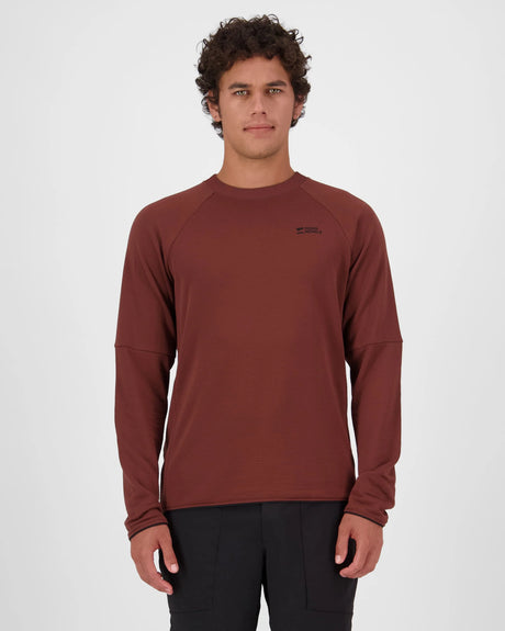 Mons Royal Mens Quad Merino Pullover