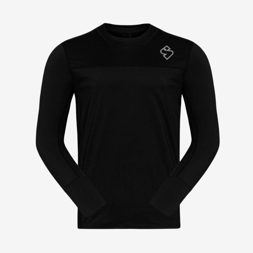 HUNTER MTB LS JERSEY - BLACK