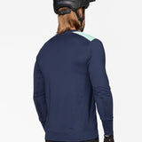 HUNTER MTB LS JERSEY - NAVY BLAZER