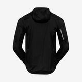 HUNTER HOODED WIND JACKET - BLACK