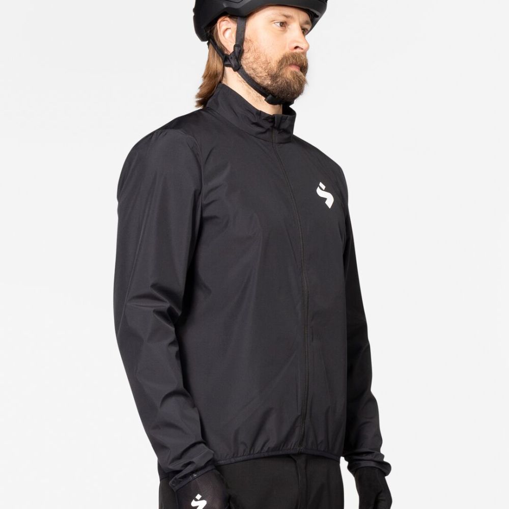 HUNTER RAIN JACKET - BLACK