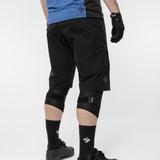 HUNTER SLASHED SHORTS - MEN'S - BLACK