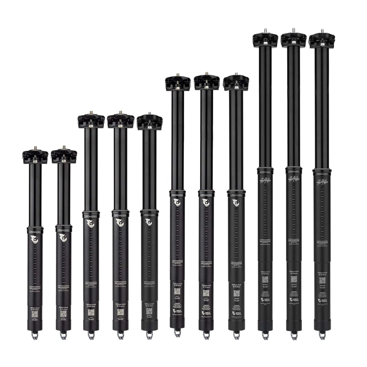 WOLF TOOTH - RESOLVE DROPPER POST - 30.9MM