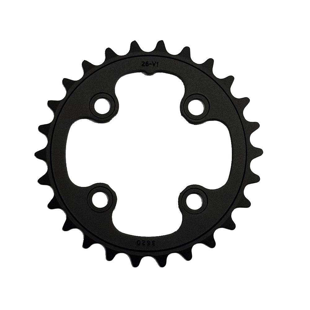 SRAM Chain Ring MTB 24 Tooth 64mm AL3 2x11 No Pin Blast Black
