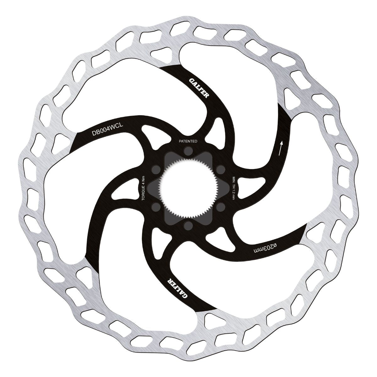 GALFER - MTB WAVE DISC ROTOR - CENTERLOCK