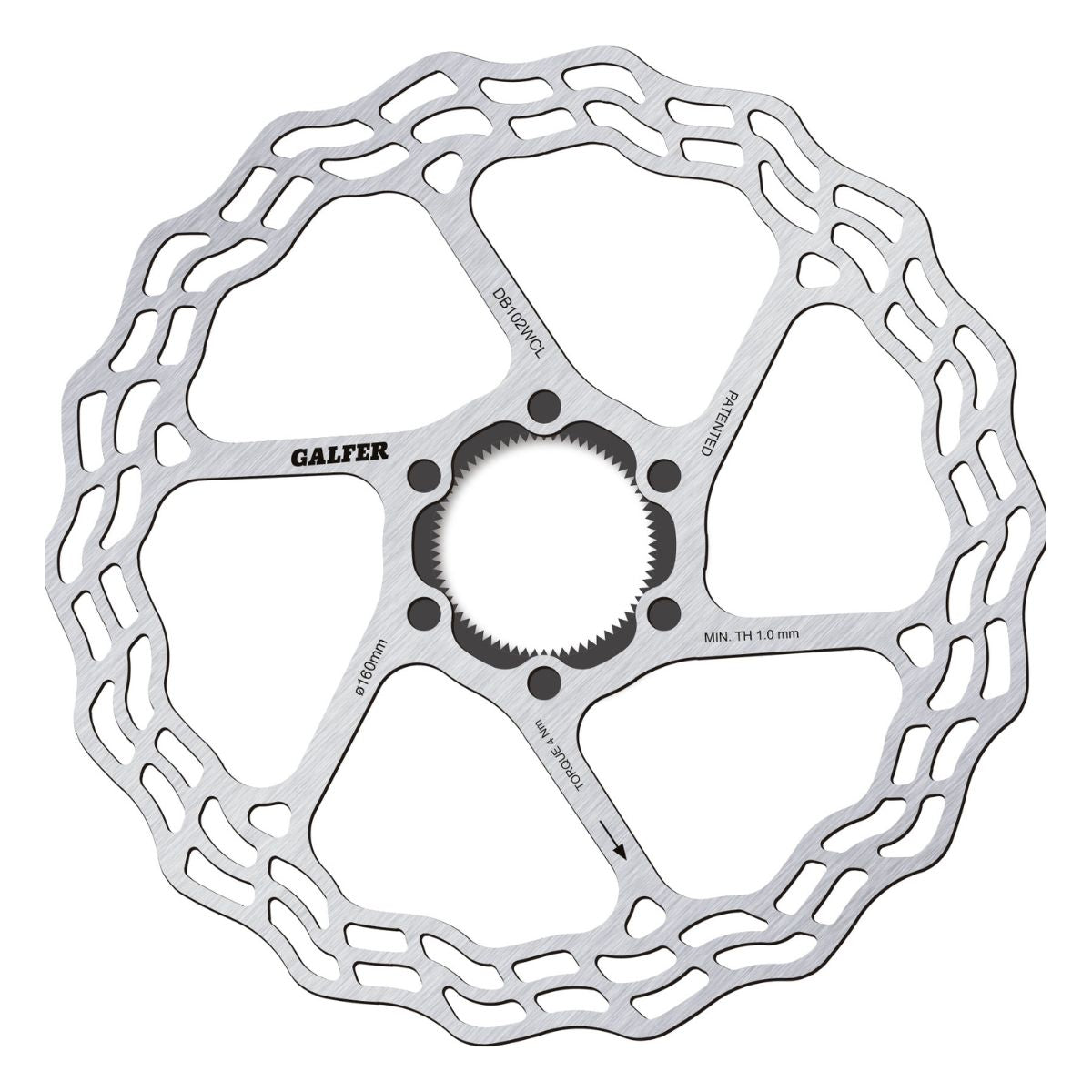 GALFER - ROAD WAVE DISC ROTOR - CENTERLOCK