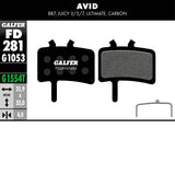 GALFER - BRAKE PADS -  AVID JUICY