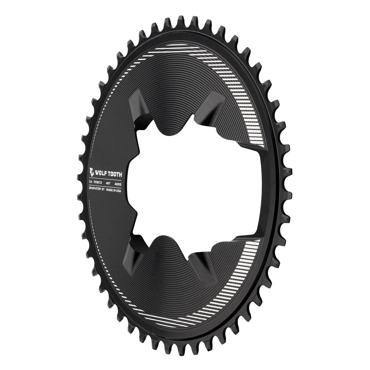 SHIMANO 9200 AERO 1X DROP-STOP CHAINRING - 110 x 4 BCD - SHIMANO HG+