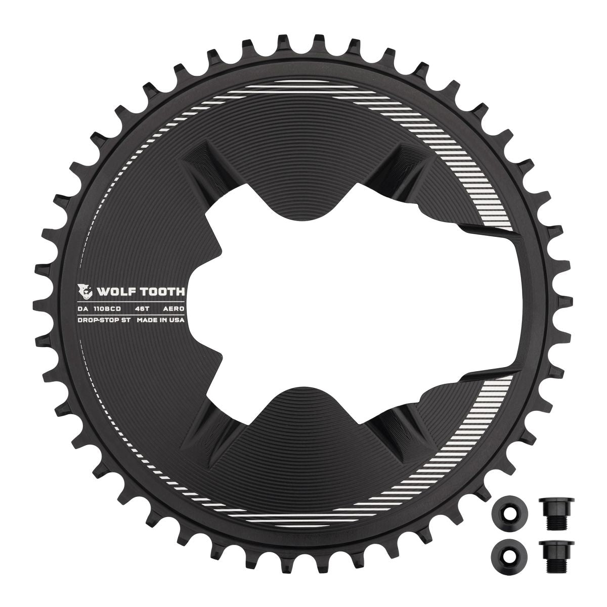 SHIMANO 9200 AERO 1X DROP-STOP CHAINRING - 110 x 4 BCD - SHIMANO HG+
