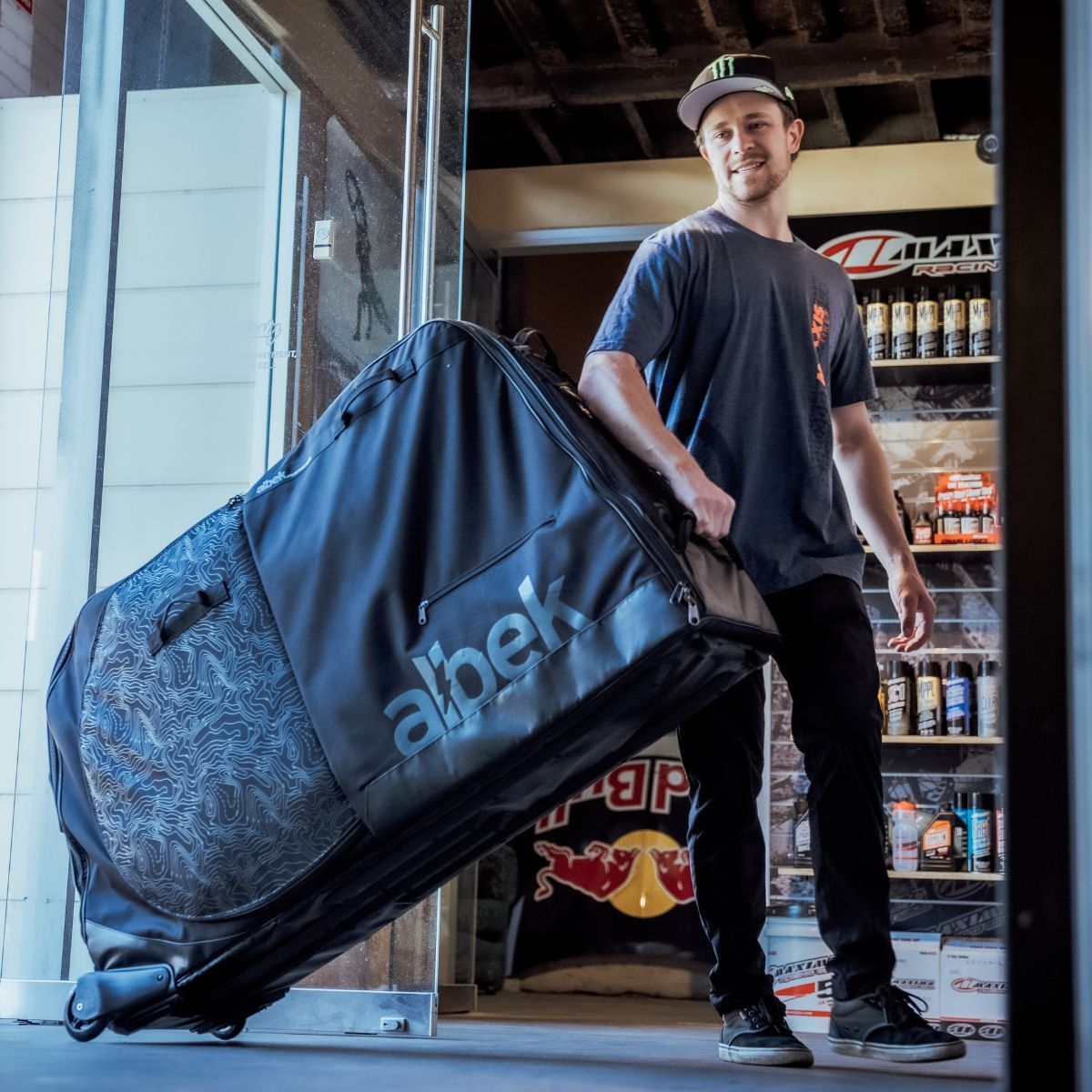 ALBEK - ATLAS BIKE TRAVEL BAG - COVERT BLACK
