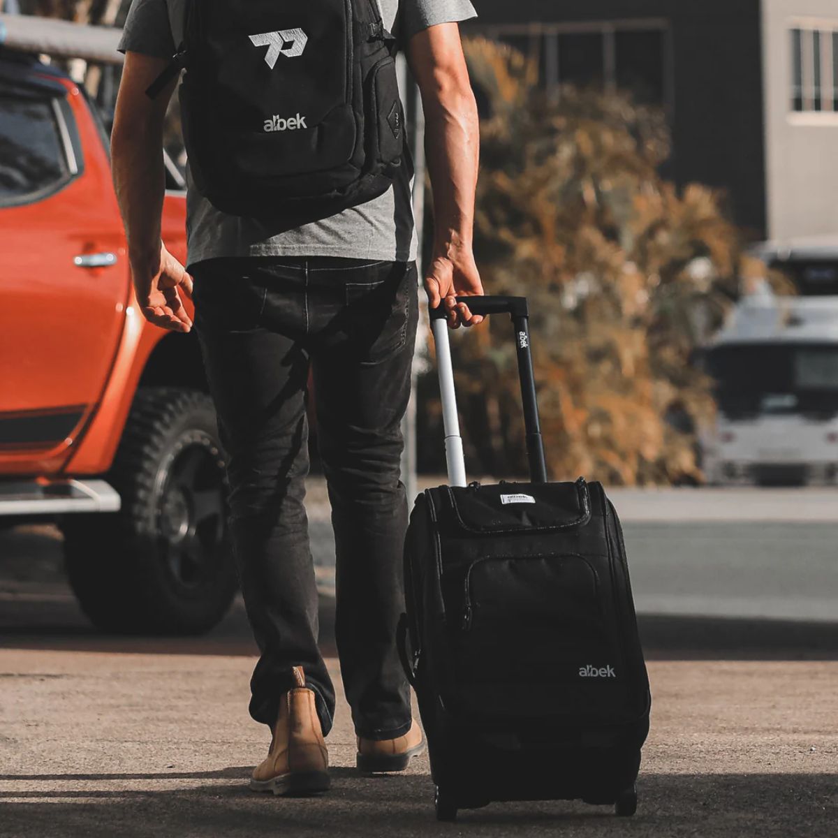 ALBEK - SHORT HAUL (CARRY-ON) BAG - COVERT BLACK