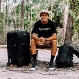 ALBEK - LONG HAUL (CHECKED) BAG - COVERT BLACK