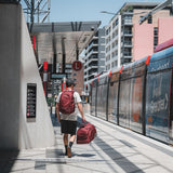 ALBEK - SKYTRAIL DUFFEL BAG - BURGUNDY