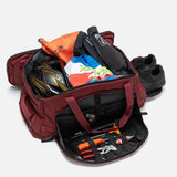 ALBEK - SKYTRAIL DUFFEL BAG - BURGUNDY