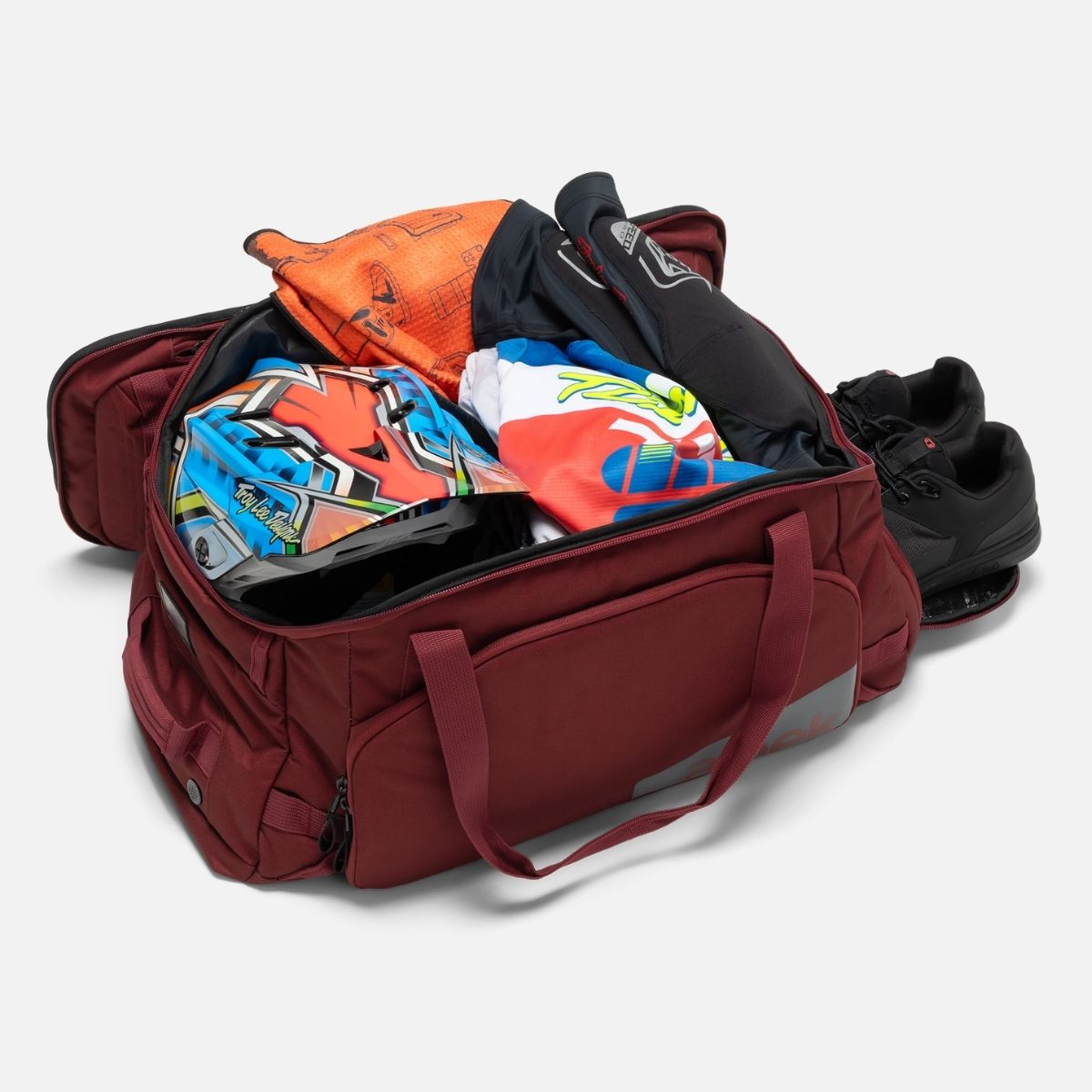 ALBEK - SKYTRAIL DUFFEL BAG - BURGUNDY