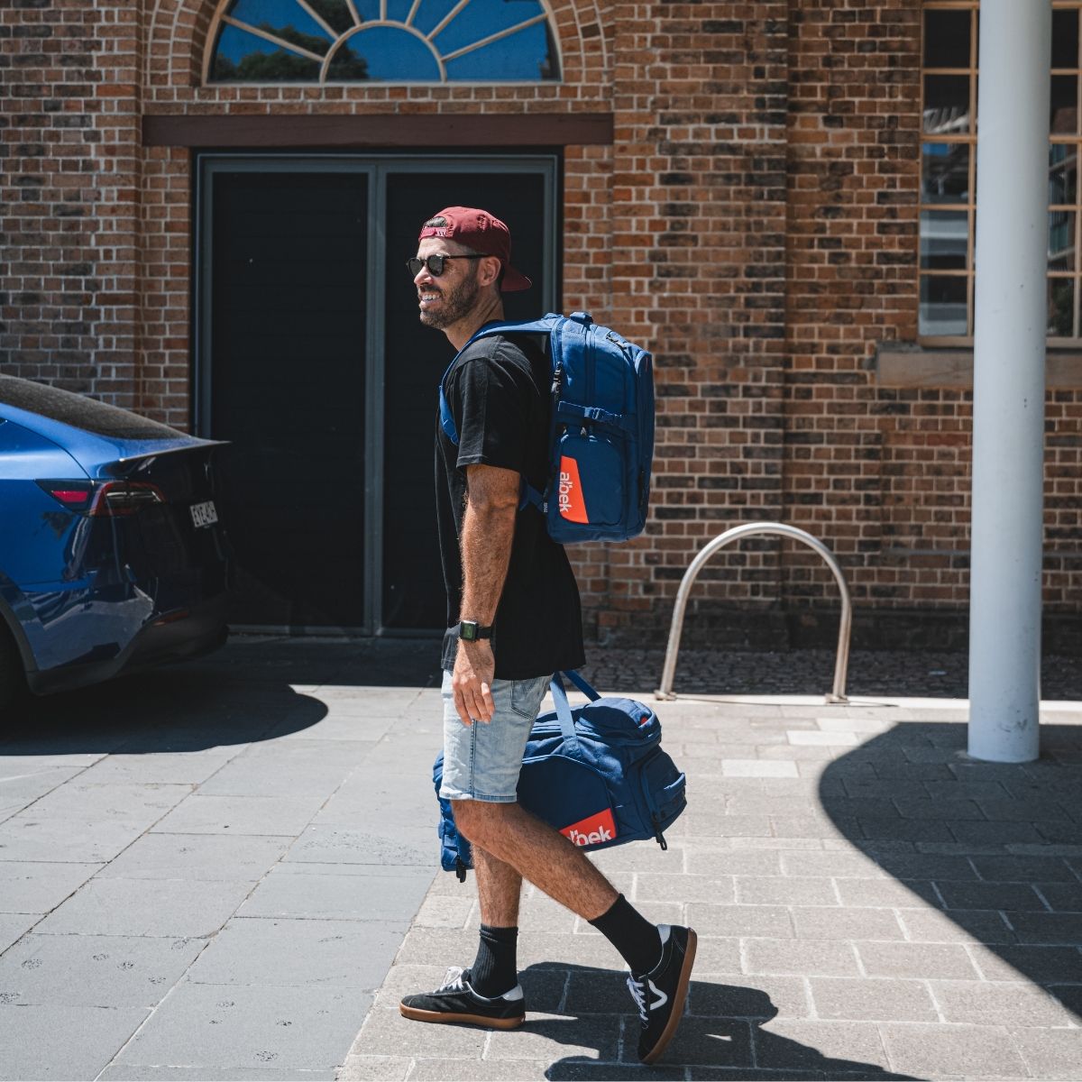 ALBEK - SKYTRAIL DUFFEL BAG - POSEIDON BLUE