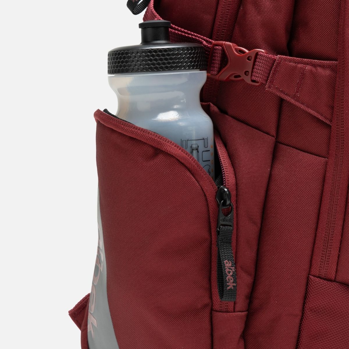 ALBEK - DUDLEY BACKPACK - BURGUNDY