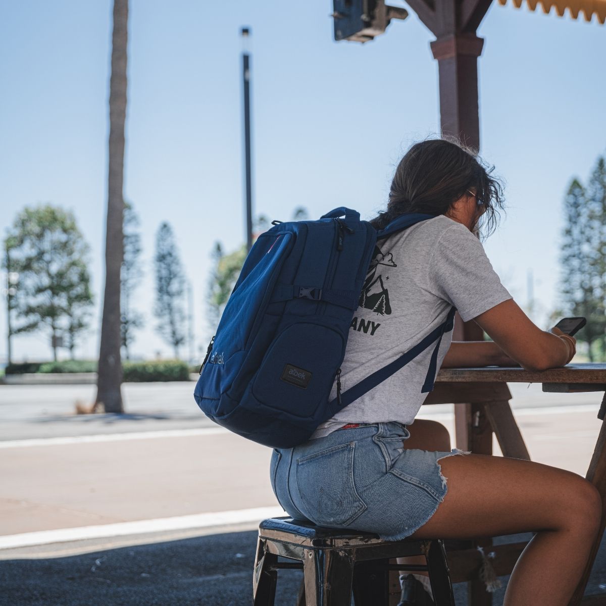 ALBEK - DUDLEY BACKPACK - POSEIDON BLUE