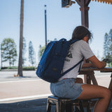 ALBEK - DUDLEY BACKPACK - POSEIDON BLUE