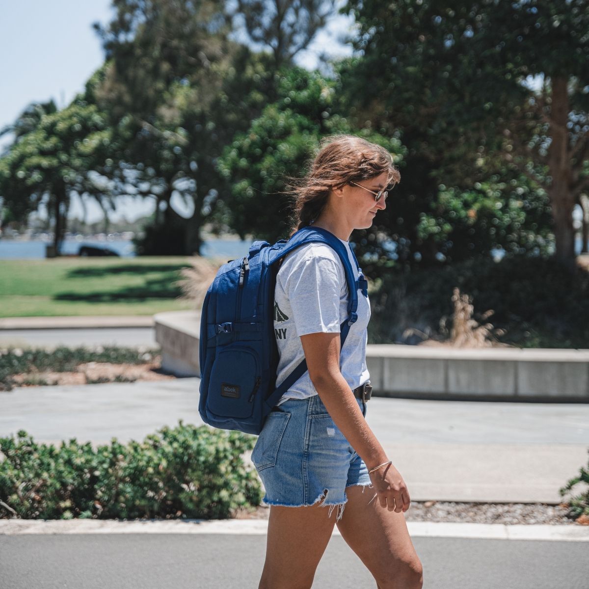 ALBEK - DUDLEY BACKPACK - POSEIDON BLUE