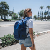 ALBEK - DUDLEY BACKPACK - POSEIDON BLUE