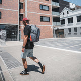 ALBEK - DUDLEY BACKPACK - STEEL GREY