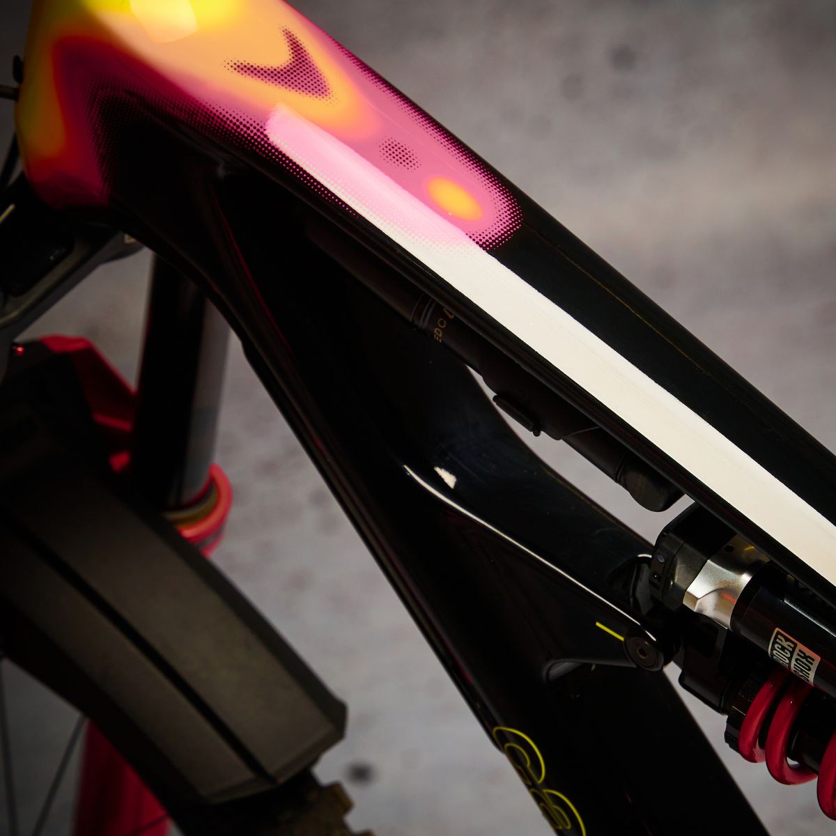 DYEDBRO EVO MTB / E-BIKE FRAME PROTECTION - CLEAR GLOSS