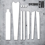 DYEDBRO EVO GRAVEL BIKE FRAME PROTECTION - CLEAR GLOSS