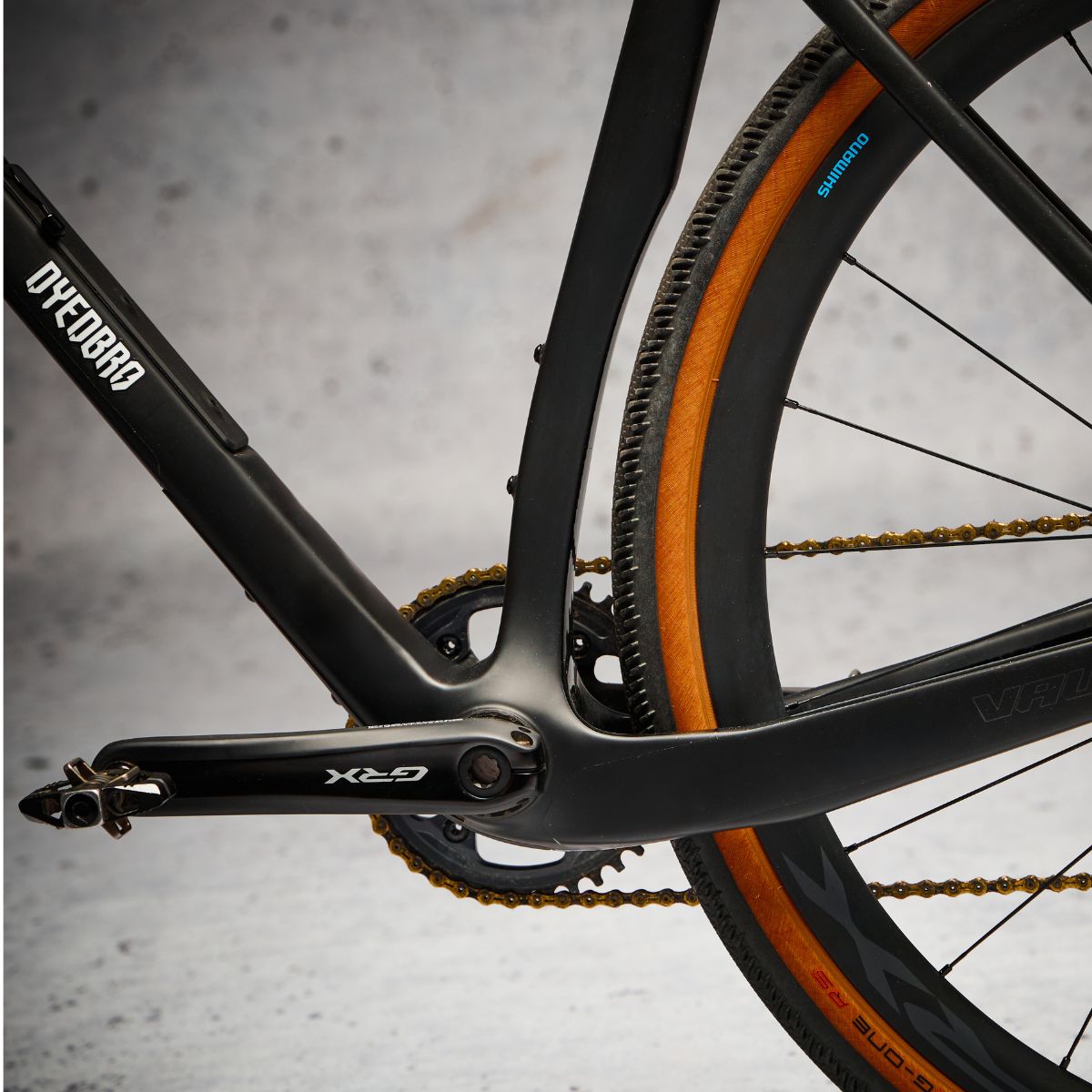 DYEDBRO EVO GRAVEL BIKE FRAME PROTECTION - CLEAR MATTE