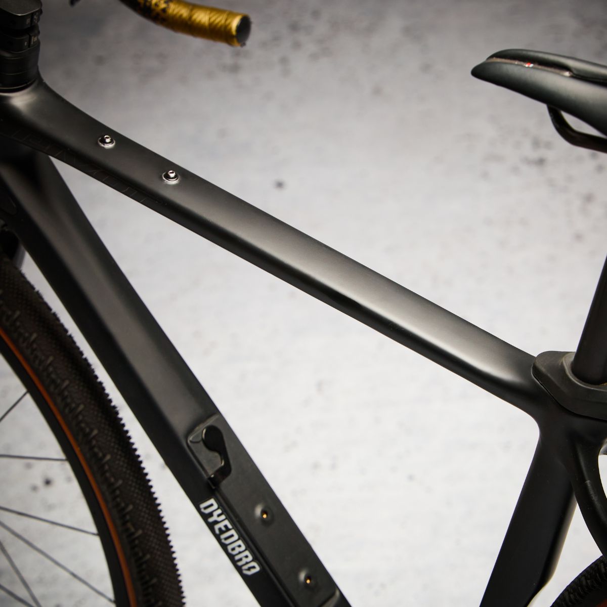 DYEDBRO EVO GRAVEL BIKE FRAME PROTECTION - CLEAR MATTE
