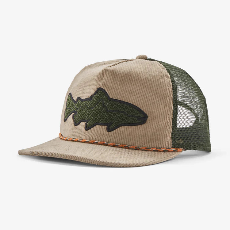 Patagonia Fly Catcher Hat Fitz Roy Trout: Seabird Grey