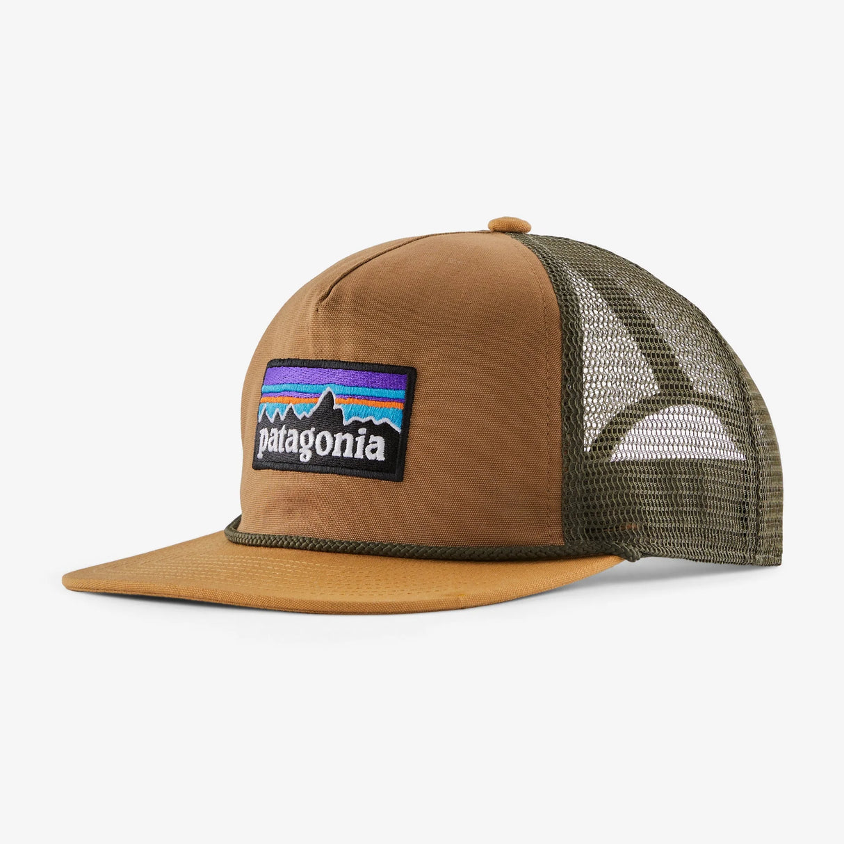 Patagonia Airfarer Cap P-6 Logo Deer Brown