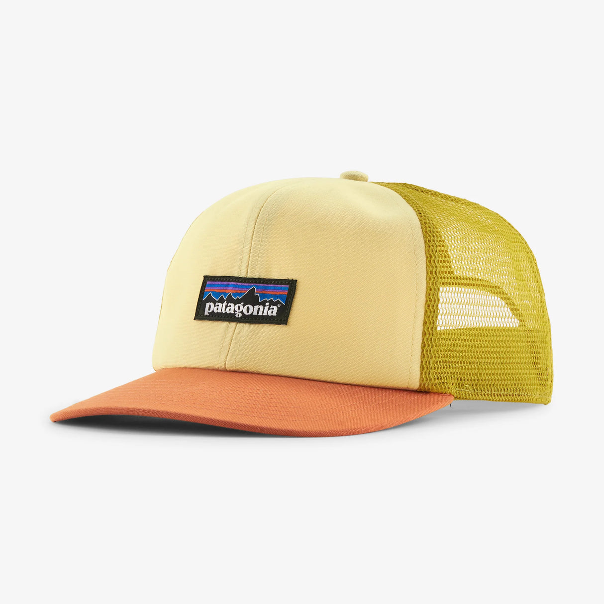 Patagonia Relaxed Trucker Hat P-6 Label Buttercup Yellow