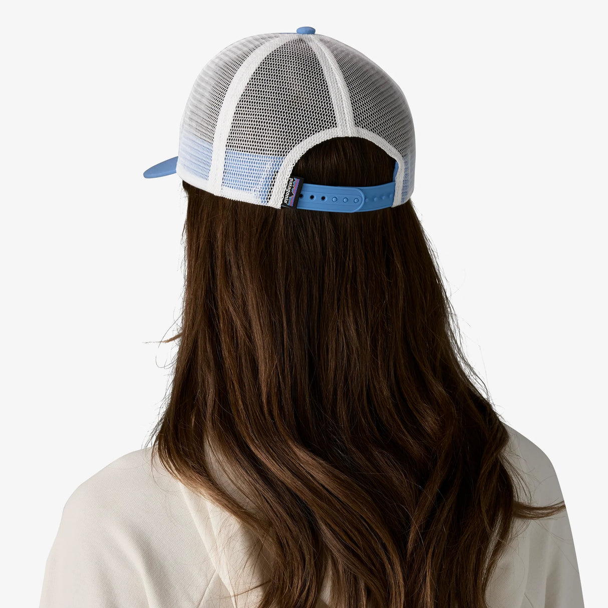 Patagonia P-6 Logo LoPro Trucker Hat Abundant Blue