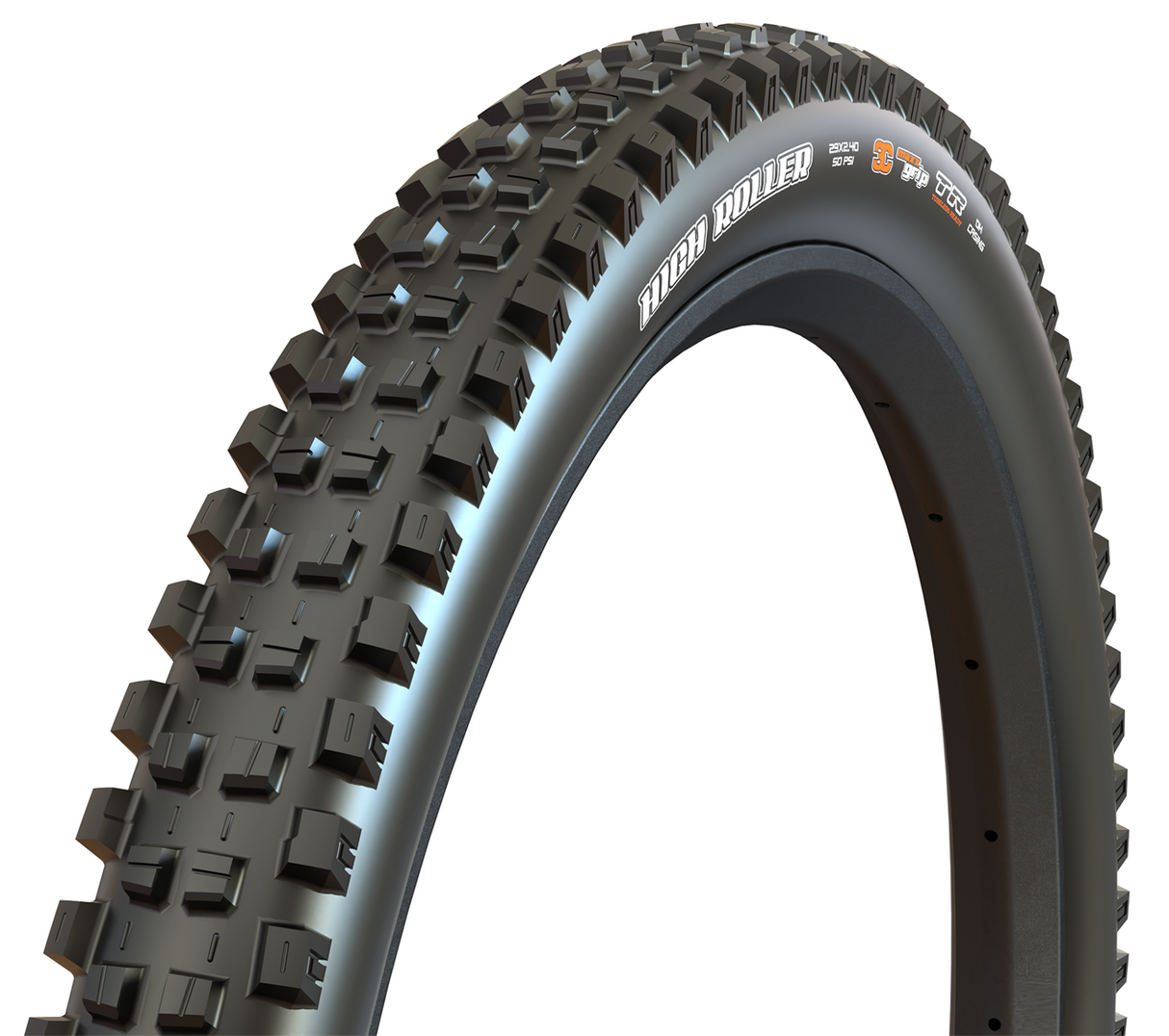 MAXXIS 29 x 2.40 HIGH ROLLER 3 3C/TR MAXX GRIP DOWNHILL FOLDABLE