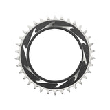 SRAM Chain Ring T-Type 34 Tooth Powermeter Threaded 3mm Offset Eagle (Including Pin Thread Backup and Screw) - Black / Silver XXSL D1
