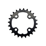 SRAM Chain Ring MTB 24 Tooth 64mm B V1 Aluminium 3mm 9 and 10 Speed Blast Black
