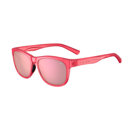 Tifosi Swank Sunglasses Radiant Rose with Pink Mirror Lens

