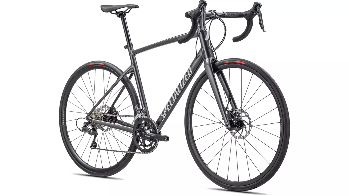 Specialized 2024 Allez Gloss Smoke White Silver Dust 54 Cycleways NZ
