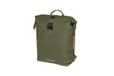Basil Soho Backpack w Led Light Moss Green 17L