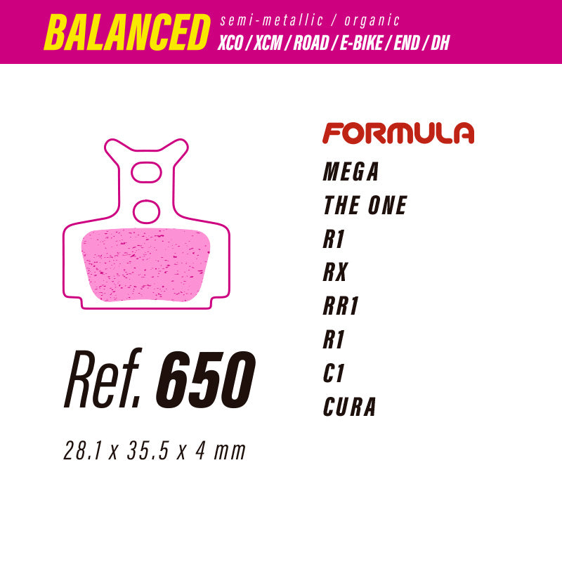 Less Brakes Formula Balanced 650