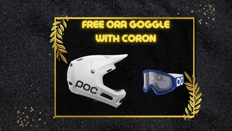 Buy POC Coron Air MIPS Get Free Ora Goggle(Opal Blue)
