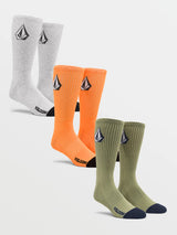 VOLCOM FULL STONE SOCK 3PK