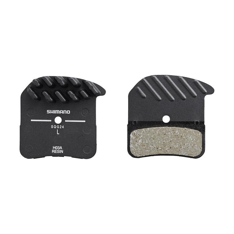 Shimano H03A Resin Pad W/Fin 4-Piston Brake Pad